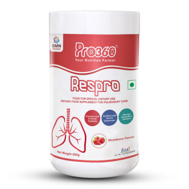 Pro360 Respro  Nutritional Protein Supplement with N-Acetyl L-Cysteine (NAC) for Respiratory Wellness 200g